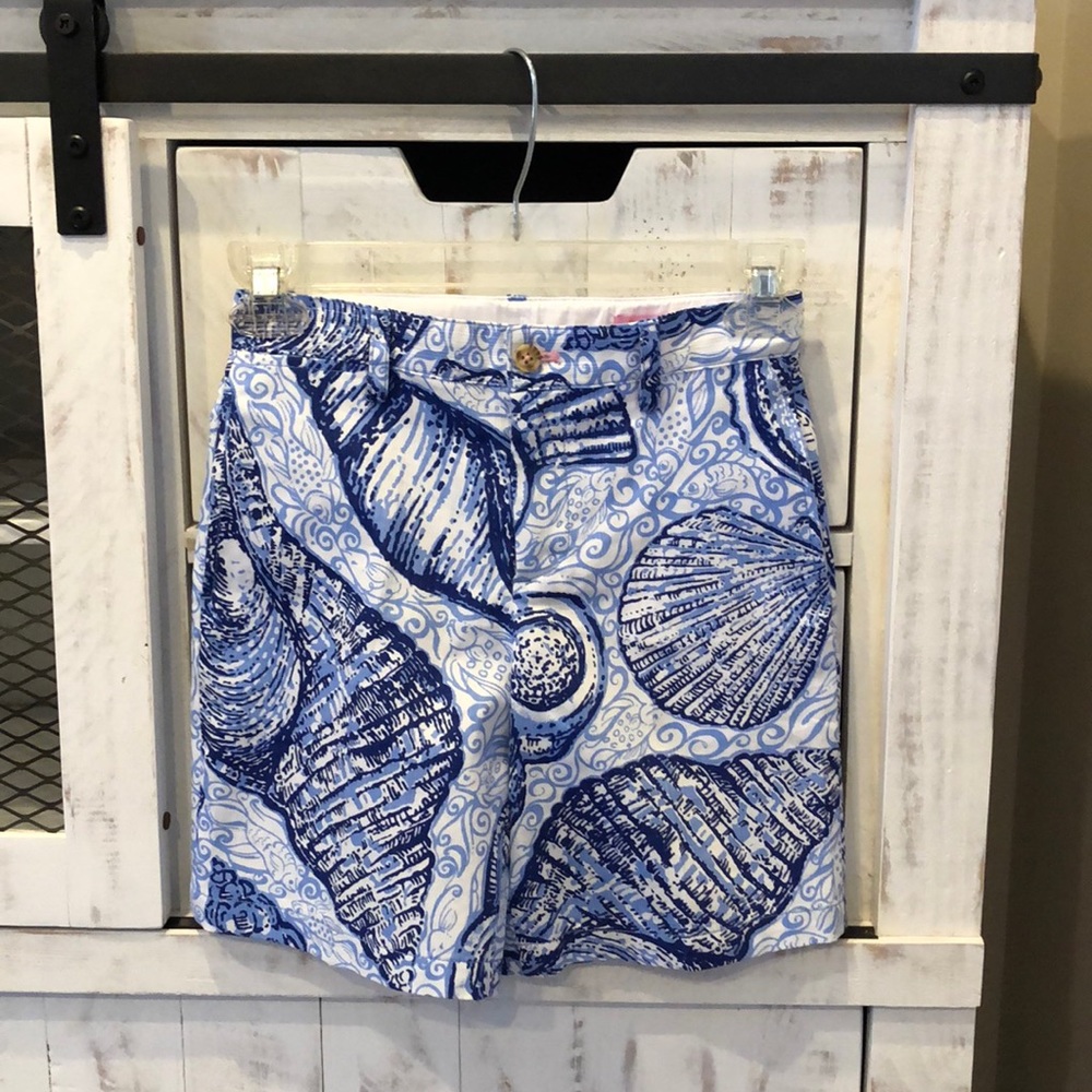 Lilly Pulitzer Beaumont Shorts Stuffed Shells 6